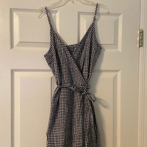 Aerie 🦋 Checkered Wrap Dress